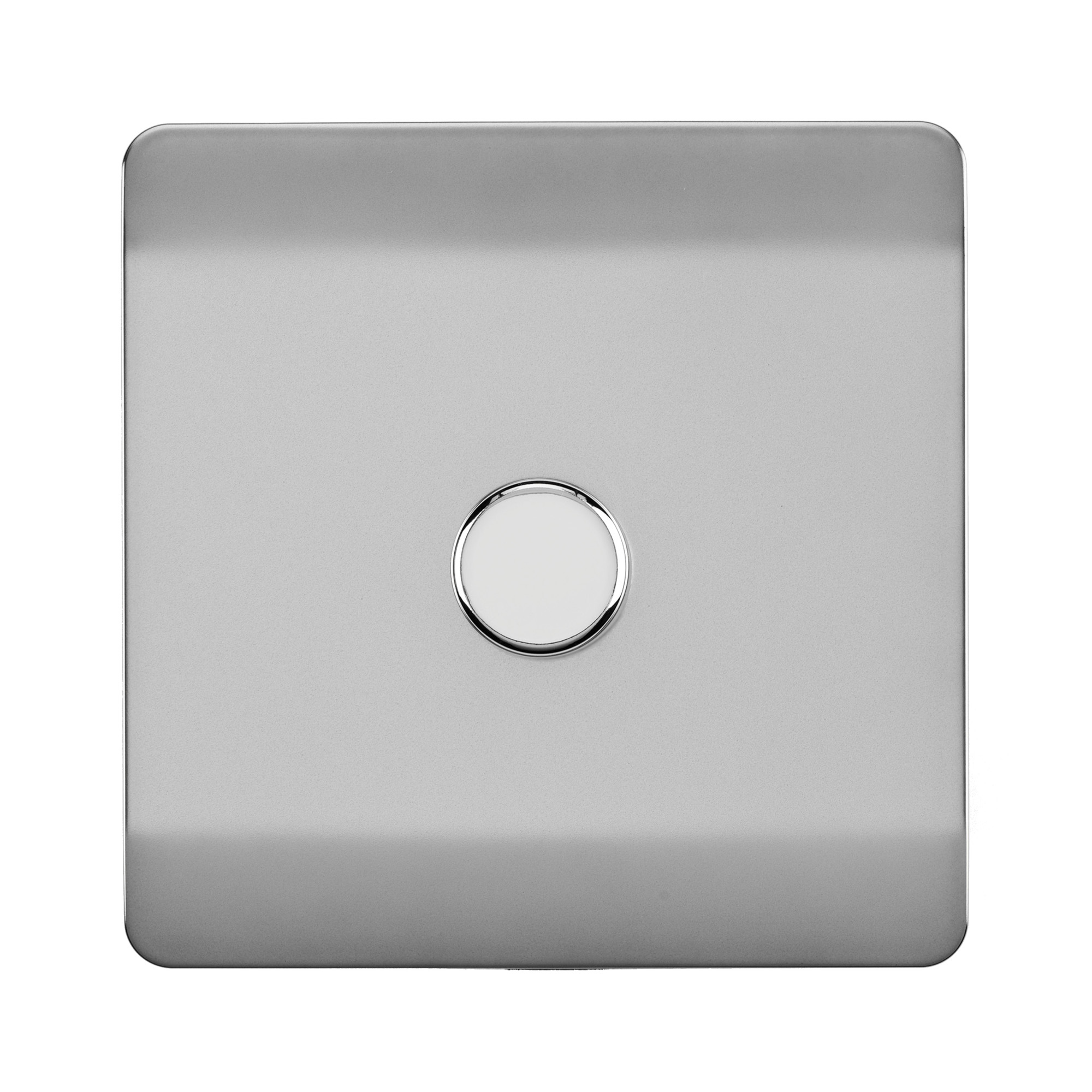 ART-LDMBS  1 Gang 1 Way LED Dimmer Switch Brushed Steel